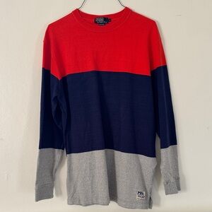 Polo by Ralph Lauren Colorblock Long Sleeve Shirt